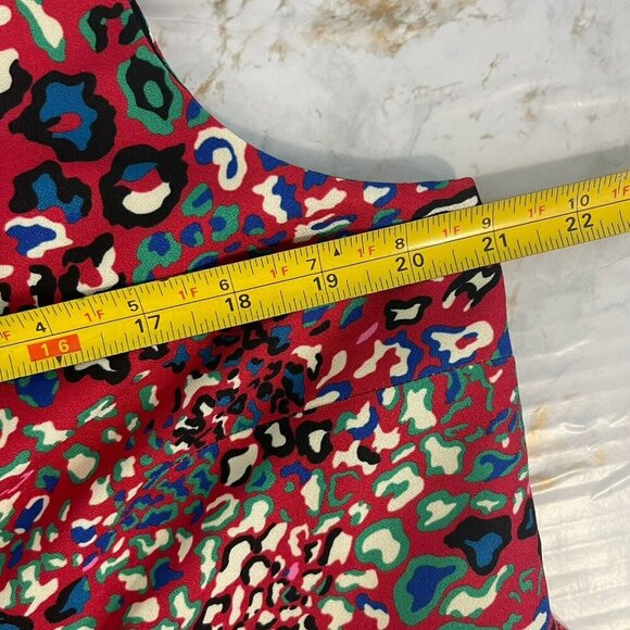 NWT Madeleine Women's Snap Button Front Shirt Wrap Dress Size US XL Red - Picture 14 of 16